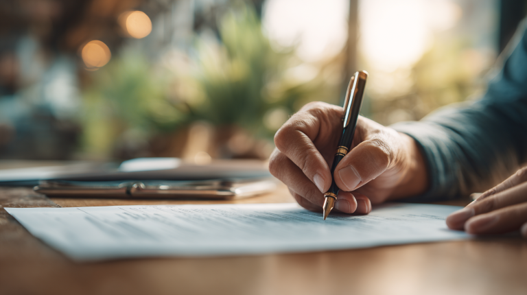 Rédaction d’une lettre de contestation de facture avec documents administratifs